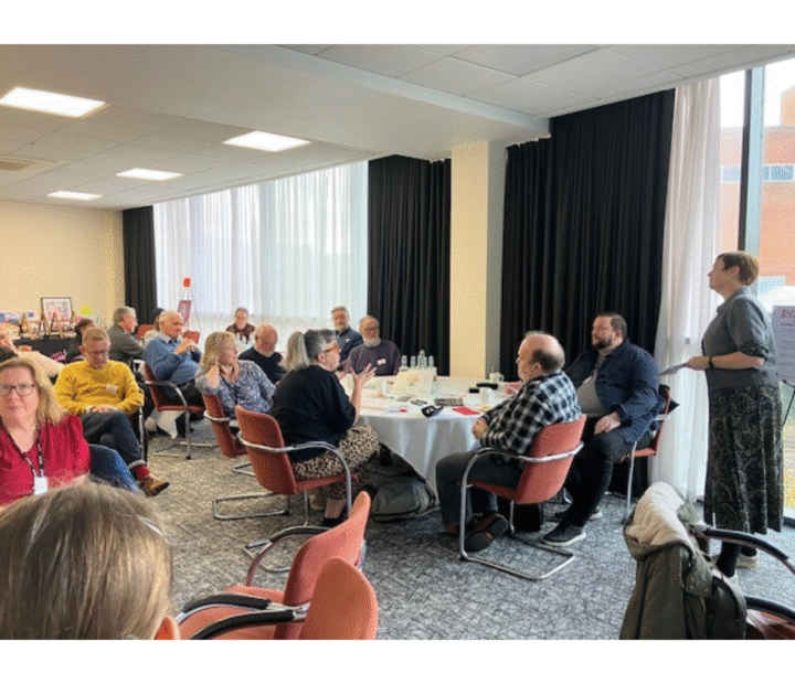 Attendees at a stakeholder event