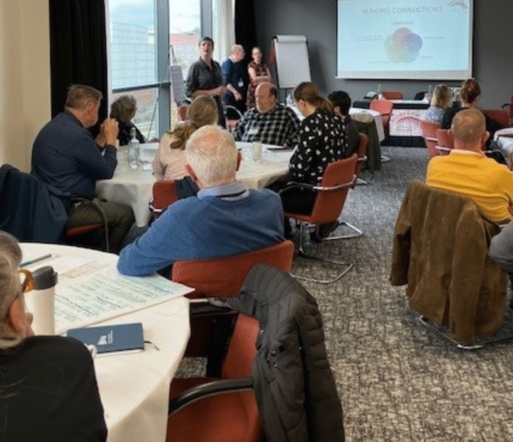 Attendees at a stakeholder event