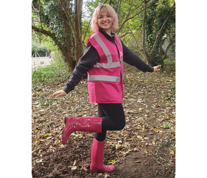 Volunteer at a community garden