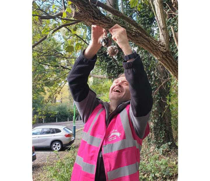 Volunteer at a community garden