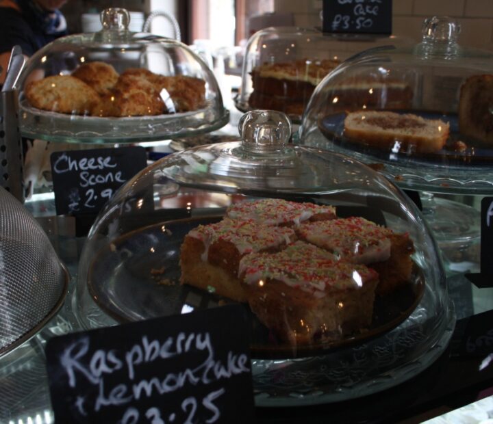 Cakes at a Tea Room
