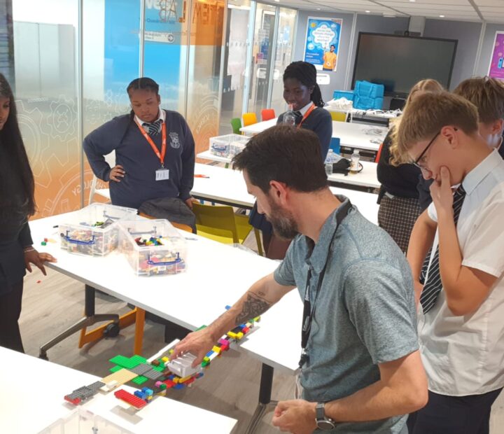Students at a Science, Technology, Engineering and Mathematics workshop
