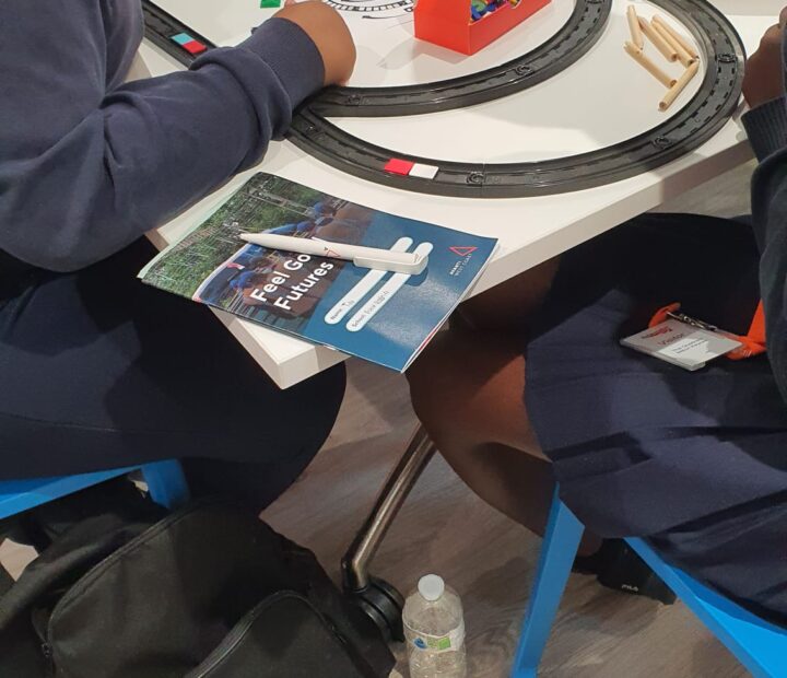 Students at a Science, Technology, Engineering and Mathematics workshop