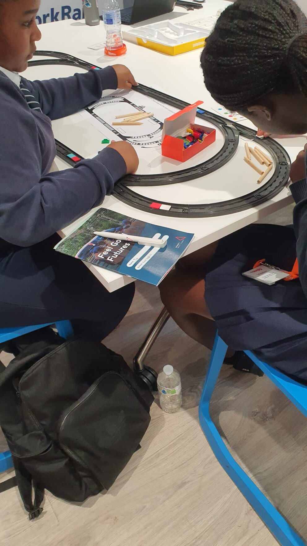 Students at a Science, Technology, Engineering and Mathematics workshop