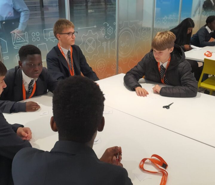 Students at a Science, Technology, Engineering and Mathematics workshop