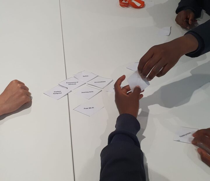 Students at a Science, Technology, Engineering and Mathematics workshop